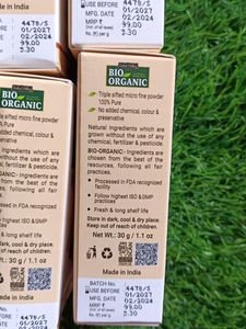 Indus Valley Bio Organic Sandalwood Face Pack