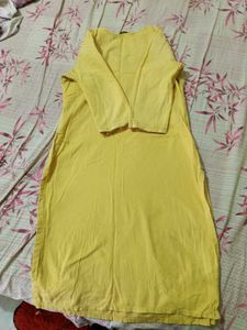 Selling Lemon Yellow Kurta