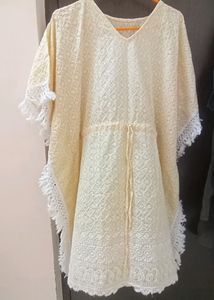 Kaftaan Chikan Embroidary Full