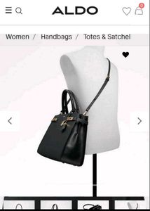 ALDO Black Tote Bag Fix Price