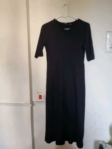 Classic Black Midi Dress