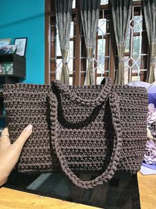 Handmade Crochet Tote Bag