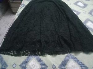 Elegant Black Lace Dress