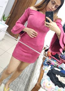 Beautiful Velvet One Piece Dress