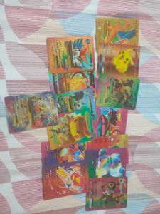 Pokemon Rainbow Golden And Silver Cards