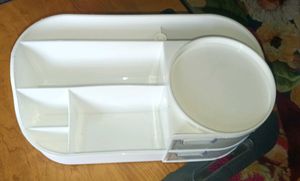 White Cosmetic Storage Organizer