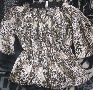 Tiger Print Top