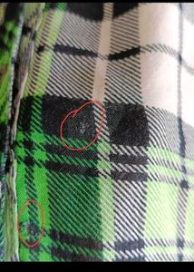 Checked Cropped Shirt