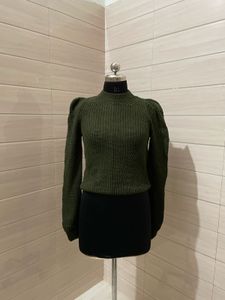 NEXT IMPORTED Green Turtleneck Sweater