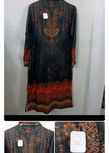 Pashmina Kurti Pant Dupatta Set