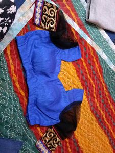 Royal Blue Saree Blouse