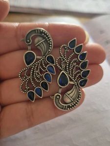 Peacock Style Drop Earrings