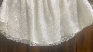 Net White Skirt