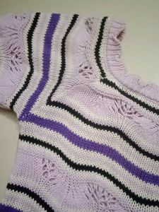 Zudio Striped Knit Top