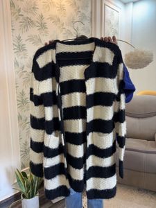 Striped Cozy Cardigan
