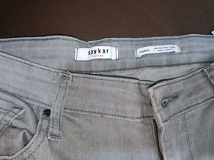 Spykar Jeans Women Grey Colour 34 Size