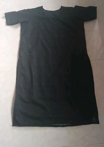 Gorgeous Black Chikankari Georgette Kurti