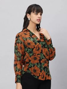 Sunflower Georgette Shirt From OUI