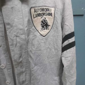 🩶grey Varsity jack