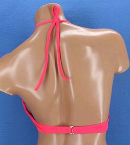 Crochet Bikini Top - Coral