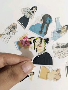 Cute Aesthetic Girl Stickers💗 🎀💙🦋✨️
