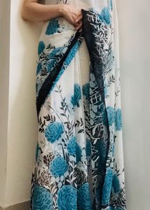 Designer Printed Saree 😍