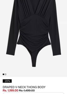 H&M Black Bodysuit