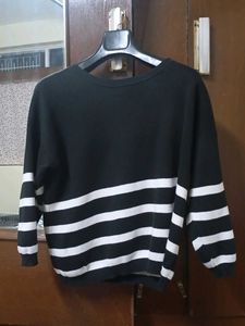 Striped Knit Sweater