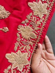 Red Bridal  Lehenga Choli Dupatta