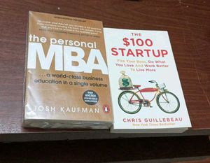 Business Books: The Personal MBA & $100 Startup