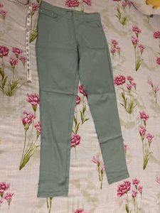 Skinny Sea Green Jegging
