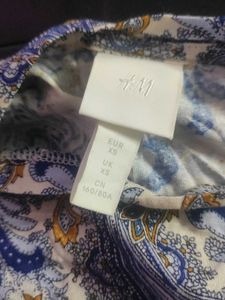 H&amp;M Floral Paisley Tank Top