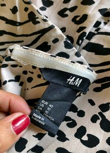H&amp;M Zebra Print Dress