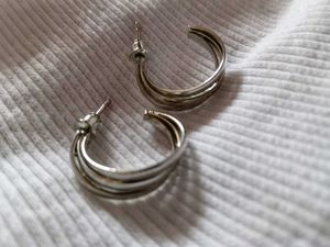 Silver Earring Set