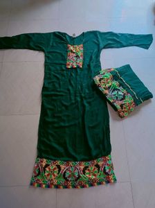 Embroidered Kurta Set