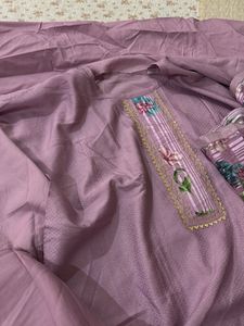 Cotton Suit With Dupatta