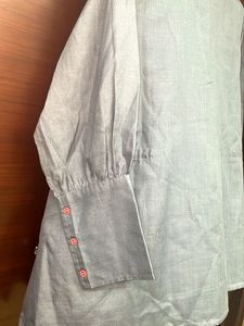 Grey Elegant Top