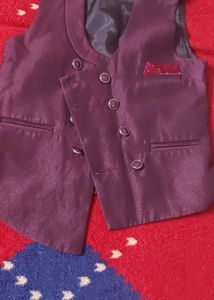 Boy's Burgundy Formal Outfit