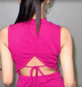 Magenta Bodycon Dress