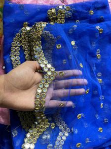 Stunning Blue &amp; Pink Lehenga Choli Set