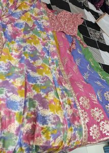 Colorful Lehenga Choli Set