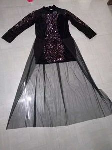 Bodycon High Low Sequin Dress