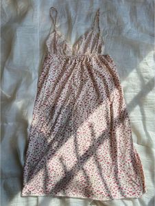 Floral Print Slip Dress(chittah prin