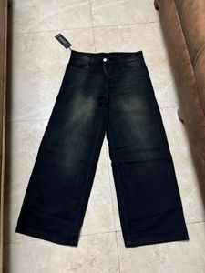 Black Wide Leg Jeans