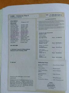 Chemistry Textbook Part I &amp; II(Class 11th)