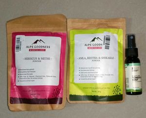 Alps Goodness & Pilgrim Hair Care Set