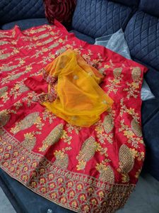 Pink Embroidered Lehenga Choli