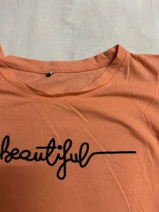 Coral T-shirt 🧡