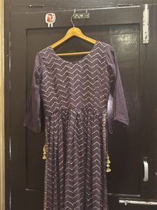 Elegant Purple Naira Cut Suit