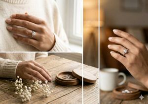 Sparkling Ring - Everyday Elegance (Set Of 3)